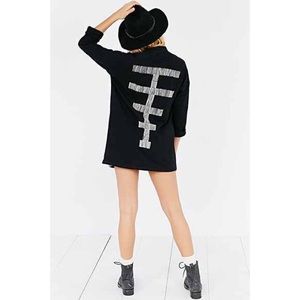 UO Mary Meyer black cardigan